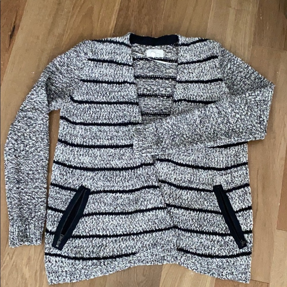 Lou & Grey Striped Cardigan M